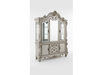 Vitrine glas bar kast huis barok kasten wandplank hout vitrine