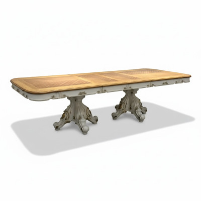 Barok Rococo stijl meubels Eettafel Tafels Eetkamer set Gesneden