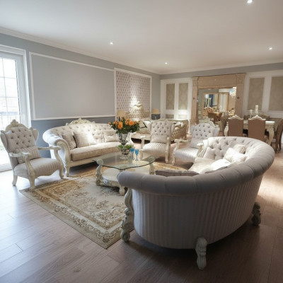 Compleet set bankstel zitkussen set design woonlandschap