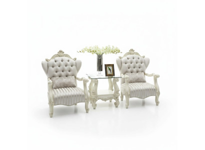 Fauteuil Club Lounge Designer Leunstoel Bank 1-zits TV Nieuw Bekleding