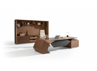 Ontwerper kantoor werkruimte set plank tafel kast complete set meubels