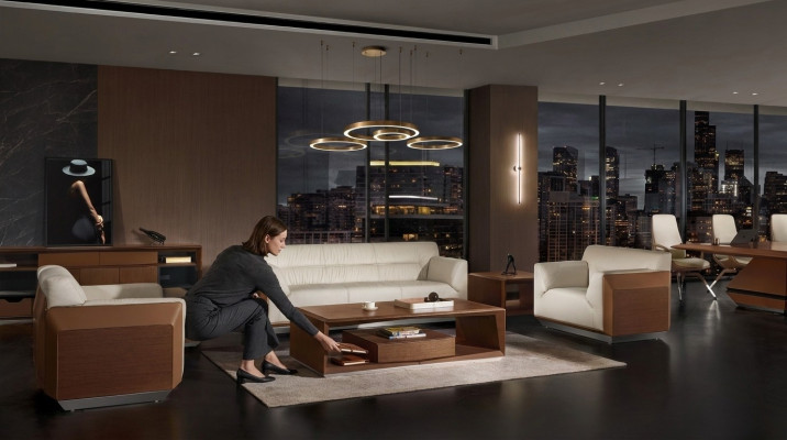 Sofagarnituur 3+1+1 zits Set Design Sofas Gestoffeerde Bankstellen Lederen Relax