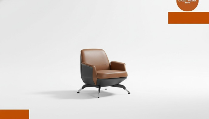 Stoel Ontwerp Bank Bank Ontspan Lederen Lounge Club Bekleding Zit Luxe
