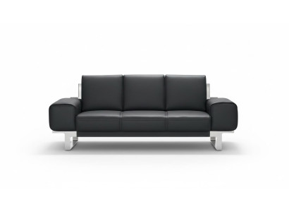 Sofa Leren bank Bekleding Zitting 3-zits Lounge Clubbanken Banken Leer Driepersoons Nieuw