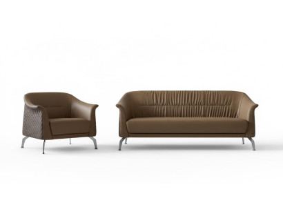 Bankstel set ontwerp banken bekleding decor banken leer ontspan moderne