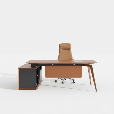 Kantoor Werkkamer Groep Set Stoel Tafel Compleet Set Meubels 2-delig