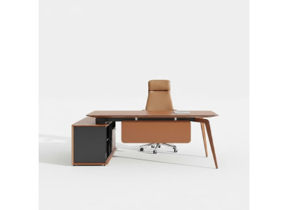 Kantoor Werkkamer Groep Set Stoel Tafel Compleet Set Meubels 2-delig
