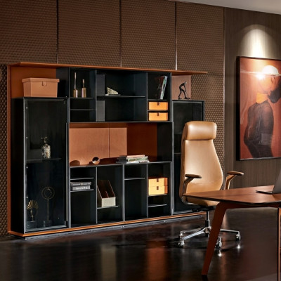Kantoor boekenkast archiefkast kast luxe meubels stijl antieke kasten