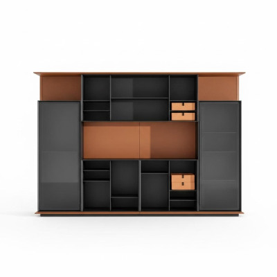 Kantoor boekenkast archiefkast kast luxe meubels stijl antieke kasten