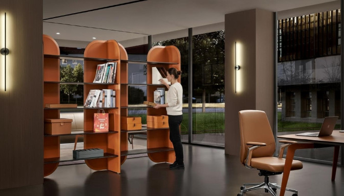 Ontwerp wandplank woonkamer kasten rekken boekenkast