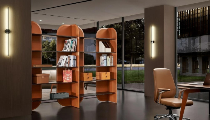 Ontwerp wandplank woonkamer kasten rekken boekenkast