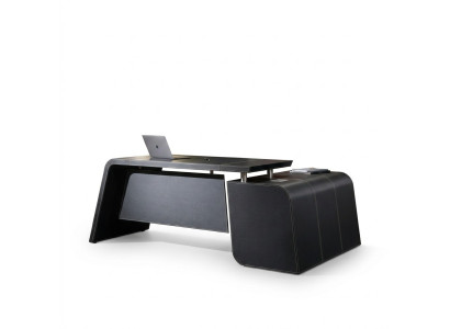 Hoekbureau bureau archiefkast kast stoel kantoor inrichting set