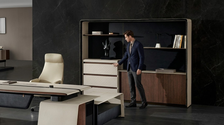 Archiefkast Boekenkast Planken Decoratie Kast Luxe kantoormeubelen Kasten