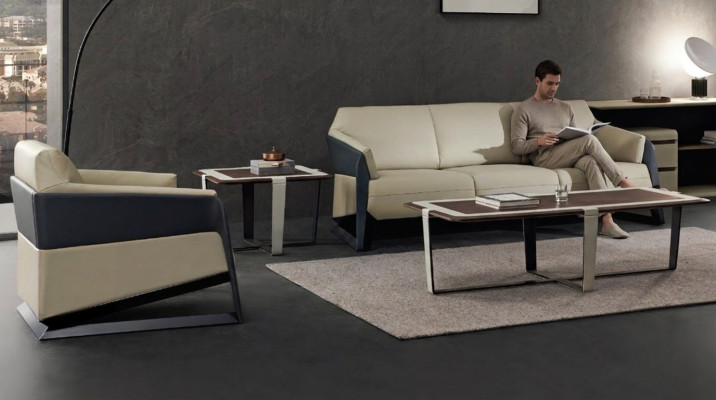 Ontwerp Sofagarnitur 3-zits Set Banken Bekleding Banken Relax Moderne