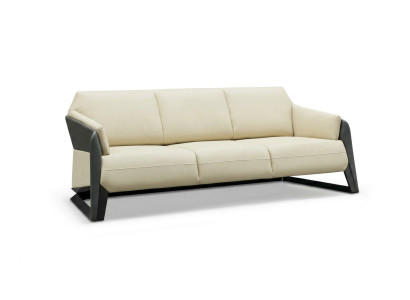 Bank 3-zits bankstellen Bank Bankstel Moderne bankstellen Leren stoelen
