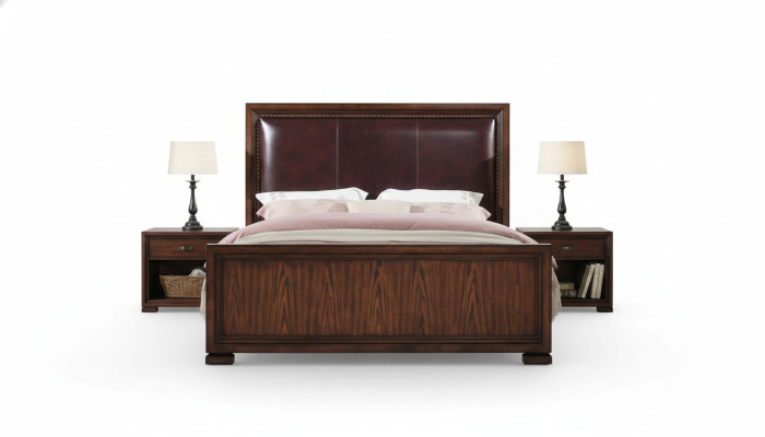 Bed 2x bedside table 3-piece. Bedroom Sets Designer Luxury Beds Complete Set