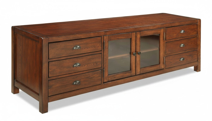RTV Sideboard Kast Laden Hout Laag Kast Rek 196cm Woonkamer