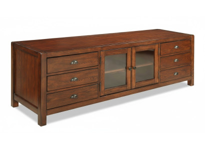 RTV Sideboard Kast Laden Hout Laag Kast Rek 196cm Woonkamer
