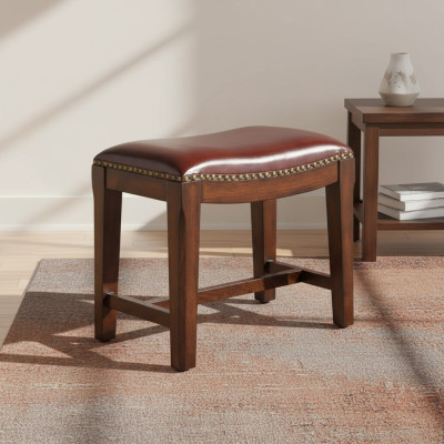 Hocker Zitkruk Kaptafel Stoel Beklede kruk Gestoffeerde houten kruk Ottomaan