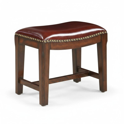 Hocker Zitkruk Kaptafel Stoel Beklede kruk Gestoffeerde houten kruk Ottomaan