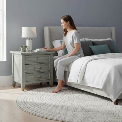 Landelijke nachtkastje nachtkastje dressoir console bijzettafel nachtkastje tafel