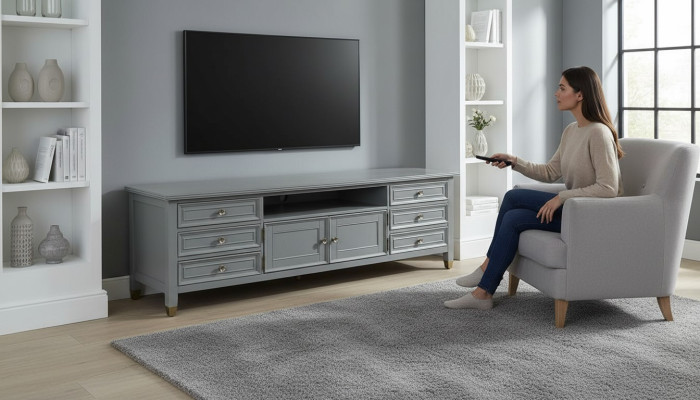 Sideboard Kast Commode Ladenkastjes Hout Laag Bord Plank tv Planken Plank Meubels