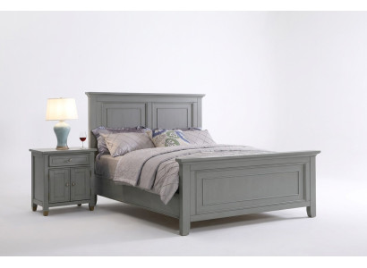 Slaapkamer nachtkastjes 3 stuks set ontwerp luxe bed hout tweepersoonsbed nieuw meubilair