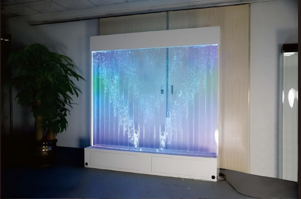 Uitdagende ideeën Club Woonkamer Huis Watermuur Water Wall Led