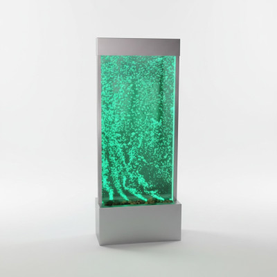 Scheidingswandontwerper roestvrij staal waterkolom zuilen muren LED-wand