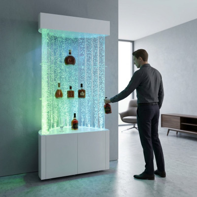 Led water muur bar plank inrichting winkel teller waterzuil lokaal