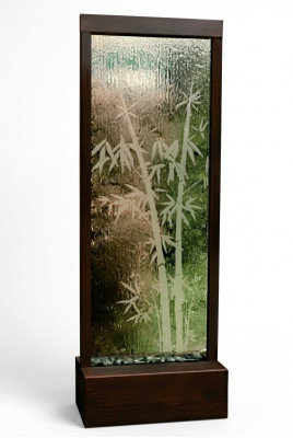 Wandpaneel LED watermuur water muren bubbelen muur watermuur.