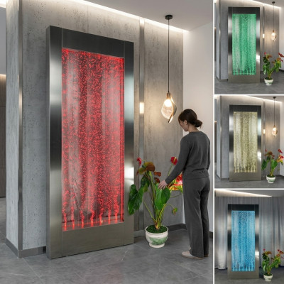 Led Water Wall Bar Shelf Column Water Columns Counter Shelves Designer Divider Wall xl