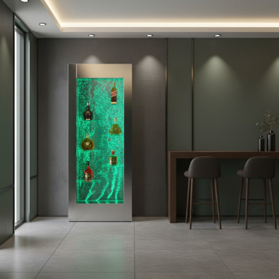 LED water muur bar plank zuil waterkolommen decor toonbank rekken ontwerper
