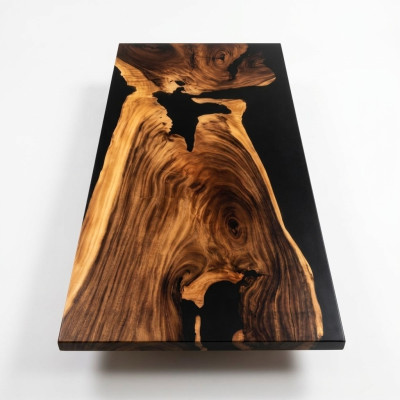 Luxe tafels Eettafel River Table Massief Tafels 240x100 Riviertafel Echt