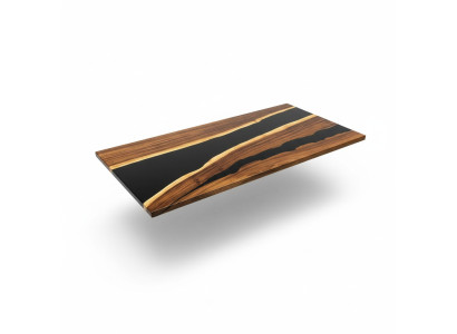 Tafel Eettafel Tafels Epoxyhars Epoxy Echt hout Massief design
