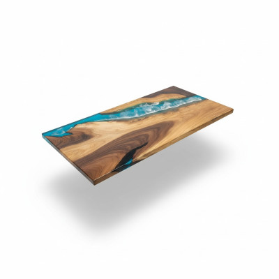 Eettafel River Table Massief Tafels 160x81 Riviertafel Zee Waterval
