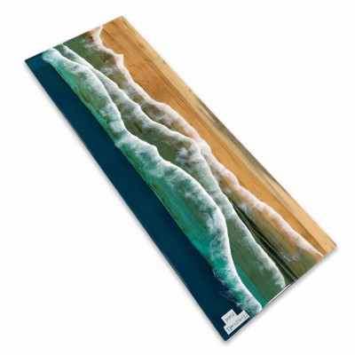Eettafel Ontwerp Tafel Moderne Tafels Zee Oceaan Rivier Epoxyhars