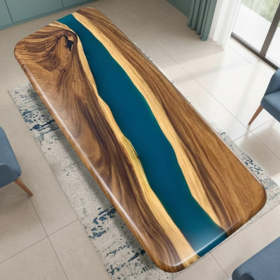 Eettafel Ontwerp Tafel Moderne Tafels Zee Oceaan Rivier Meubels 200x80