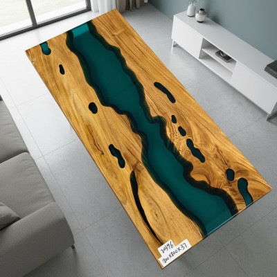 Rivier Tafels Eettafel Ontwerp Tafel Moderne Meubels 180x80 Epoxyhars