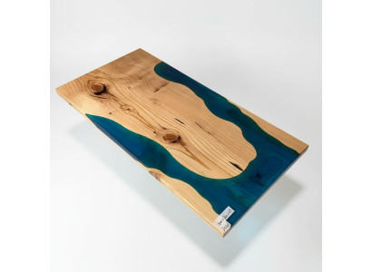 Rivier Tafels Eettafel Ontwerp Tafel Moderne Meubels 160x80 Epoxyhars