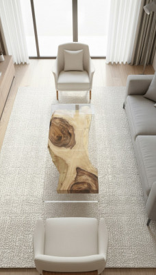 Eettafel Zee Water Rivier Echt hout Riviertafel 180x90 Tafels