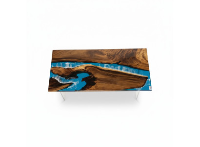 Esstisch River Table Tisch Holz Flusstisch 180x90 Massive Tische  Eettafel River Table Tafel Hout Riviertafel 180x90 Massieve Tafels