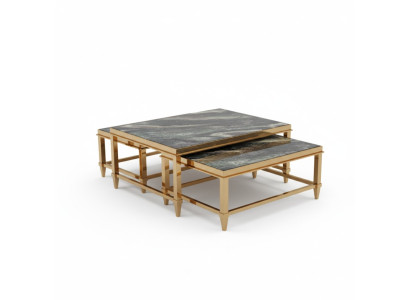 Dubbele salontafel koffietafel bijzettafel design woonkamertafels tafels