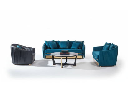 Ontwerper meubels bank Coch 3-zits gestoffeerde decor bankstellen woonkamer banken