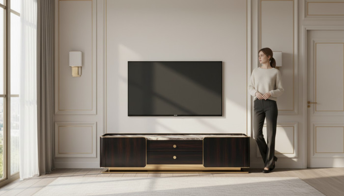 Sideboard tv dressoir kast ontwerper meubels laag dressoir hout dressoirs