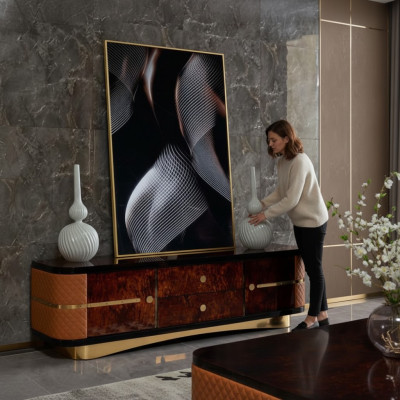 Ontwerper tv dressoir ladekast lage kast kast kamerrek