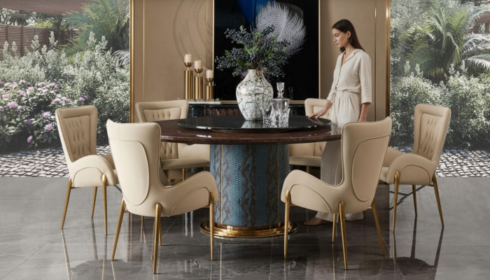 Fauteuil Stoel 1x Eetkamer Lounge Zitkamer Gestoffeerde Stoel Luxe Leer Televisie