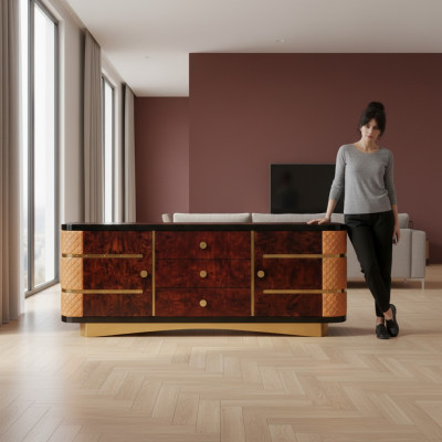 Decorontwerper dressoir dressoir lage kast kast woonkamer rek