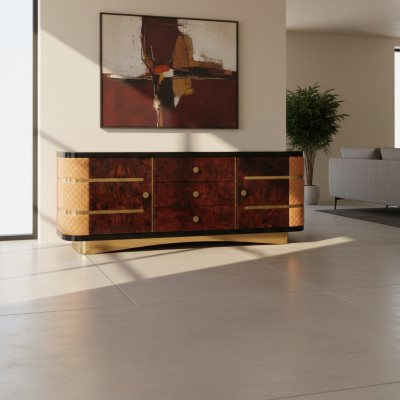 Decorontwerper dressoir dressoir lage kast kast woonkamer rek