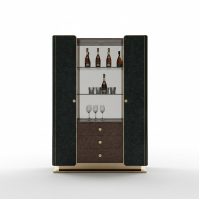 Vitrine kast woonkamer kasten vitrines glazen kast houten kast glas hout